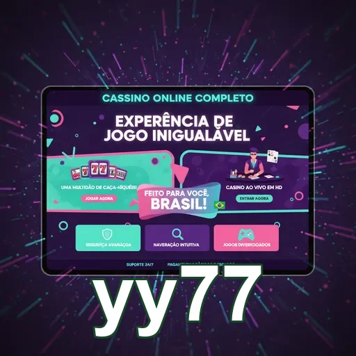 Ilustração de Explore os Serviços VIP da yy77 para Apostas Online